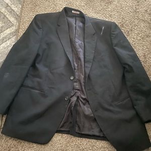 Black suit blazer
